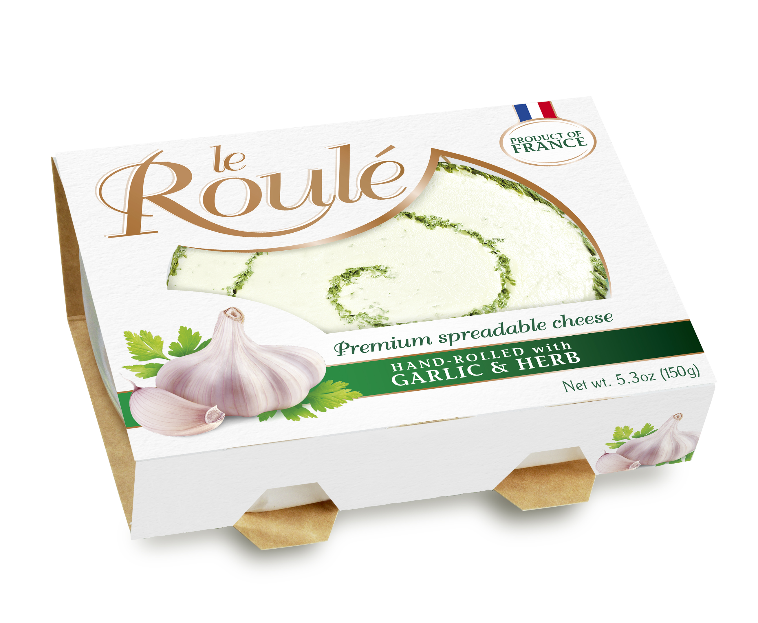 LE ROULE GARLIC AND HERB SLICE 12/5.3 OZ product image